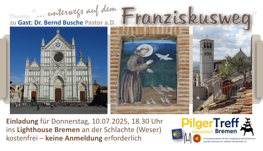10.07.2025, 18.30 Uhr | PilgerTREFF BREMEN @ Lighthouse Bremen