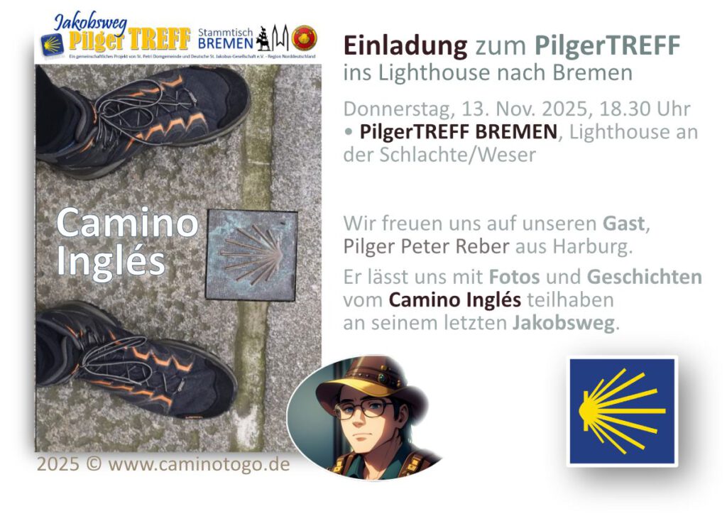 13.11.2025, 18.30 Uhr | PilgerTREFF BREMEN @ Lighthouse Bremen