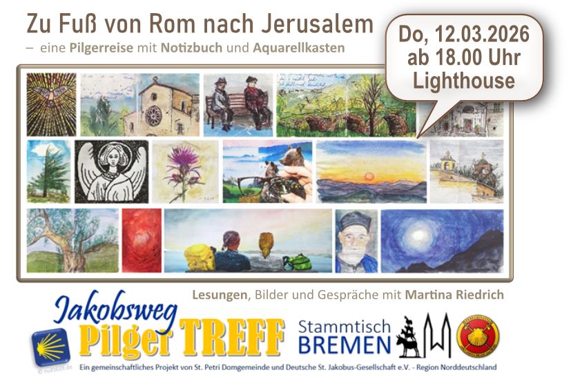 12.03.2026, 18.30 Uhr | PilgerTREFF BREMEN @ Lighthouse Bremen